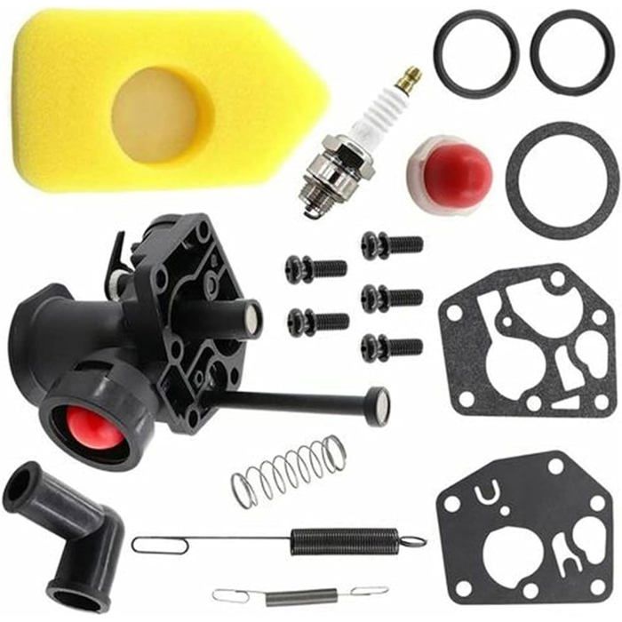 Carburateur avec Filtre à air 698369 Compatible with Briggs Stratton