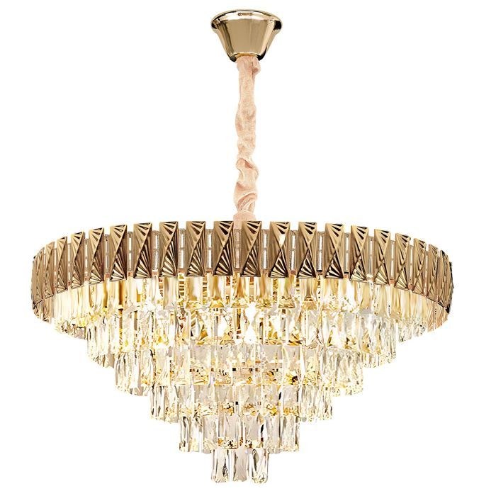 Lampe Suspendue De Plafond Toolight G061-Cp Lampe Pendante Au Plafond Or 84X78X39Cm