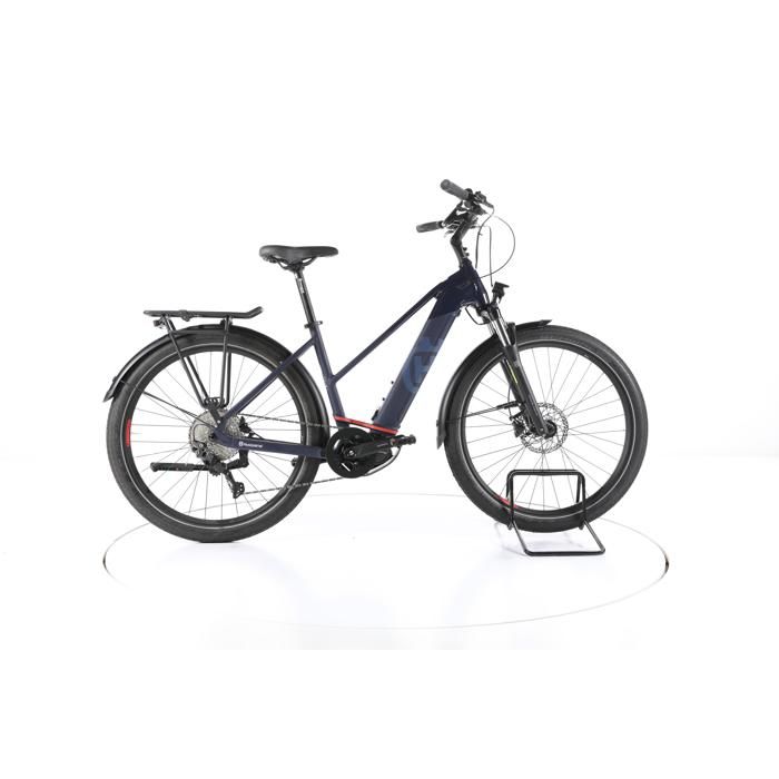 Vélo électrique - Husqvarna E-Bicycles Gran Tourer GT2 - bleu - Vélo électrique de trekking - Shimano 630 Wh Reconditionné - Husqvarna E Bicycles