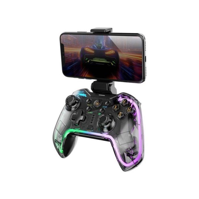 Mars Gaming Mgp-bt2 Gamepad Bluetooth 5.0 Rgb Neon Adaptador Universal Smartphone Hasta 7
