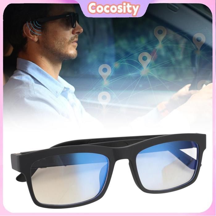 Cocosity lunettes audio intelligentes Lunettes Intelligentes avec Haut-parleurs Micro Intégrés Lunettes Bluetooth video piece