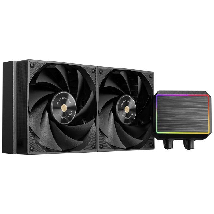 Refroidissement Liquide - MARS GAMING - ML-PROII240 - 450W TDP - 2 Ventilateurs 120mm - Silencieux