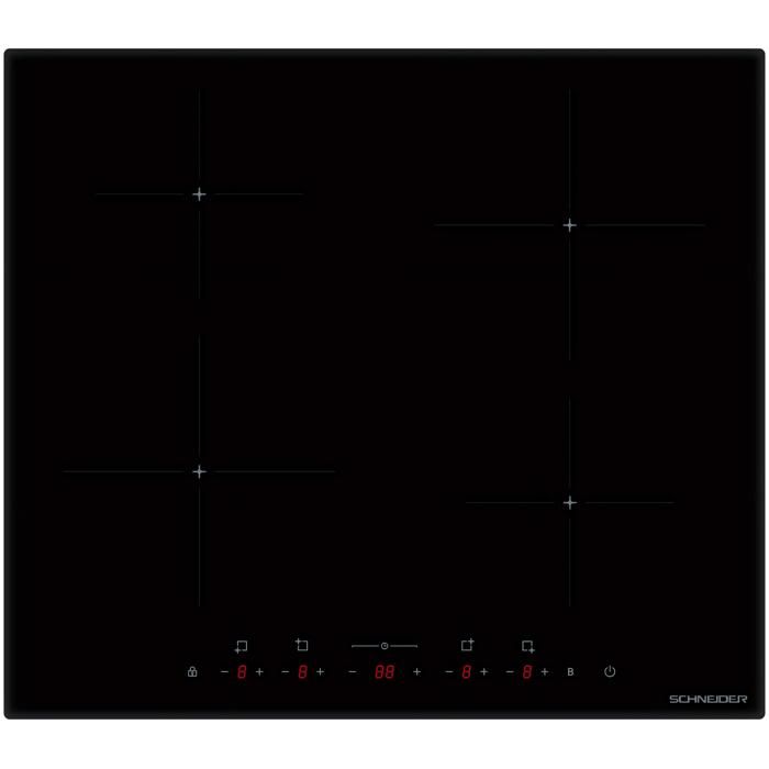 Schneider SCTI604BS Table induction 4 feux Neuf - vue 4