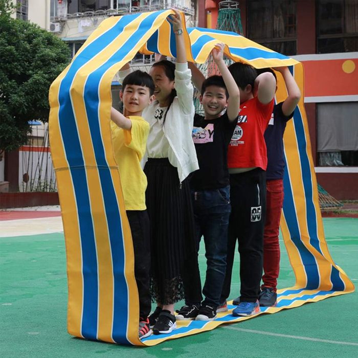 Tapis de course pour le travail d'équipe, pour le travail d'équipe, les activités d'apprentissage de groupe, les jeux de construction d'équipe, les enfants et les adultes (circonférence de 6 mètres