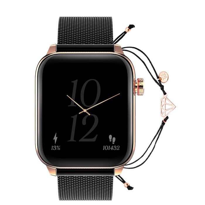 Montre connectée - MAXCOM - FW64 Oxygen 2 - Écran AMOLED tactile - Bracelet bijou intégré - Suivi santé