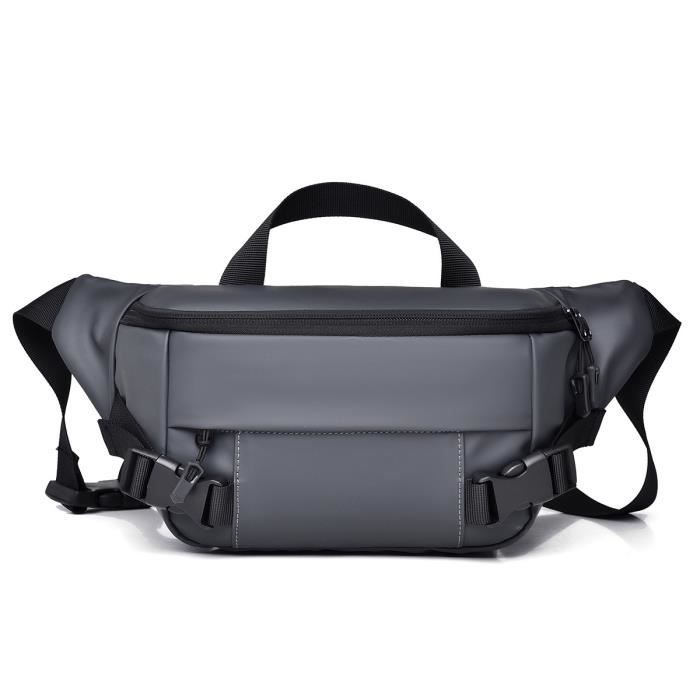 Sac Banane Adulte Lanière Réglable Multipoches Imperméable 4 X 36 X 15