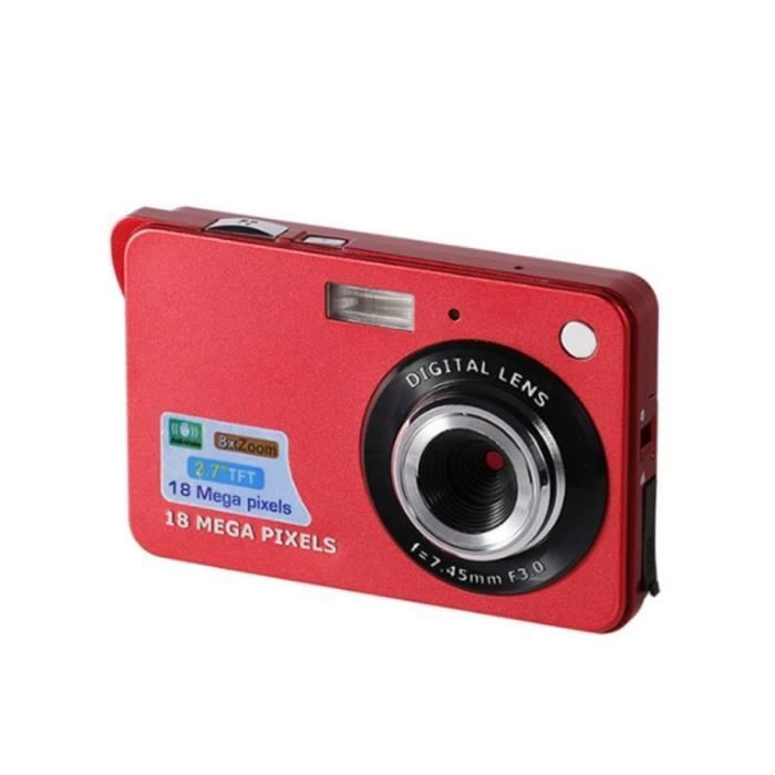 Appareil photo numérique compact, 32 Go, 1080p, 16 MP, écran HD 2,4 pouces, zoom numérique, noir. - Appareil Photo