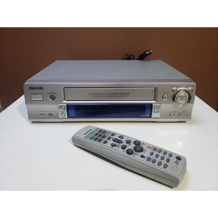 MAGNETOSCOPE VP4590 Lecteur ENREGISTREUR K7 Cassette Video VHS VCR + TEL :  : High-Tech