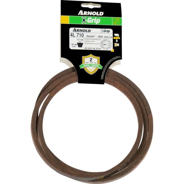 Courroie Trapézoïdale Lisse A32 - Longueur Extérieure 863 Mm - Section 13x8 Mm