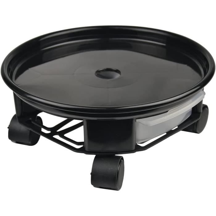 Porte Plante à Roulettes Fousenuk - Support Réglable Pour Pots De Fleurs Lourds (250kg)