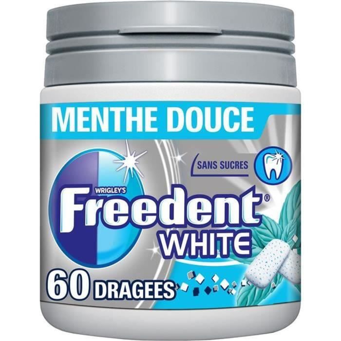 Freedent box white menthe douce x60 dragées - Cdiscount Au quotidien