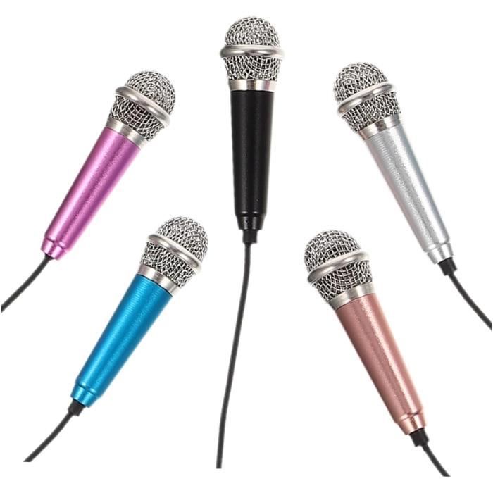 5 Pièces Micro Usb Microphone De Studio Karaoké Micro De Chant