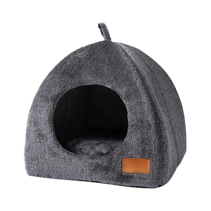 Grotte Pour Chat – Nid Doux Avec Poignée – 40 X 34 X 32 Cm – Pour Chaton, Petit Chien – Intérieur Chambre, Salon