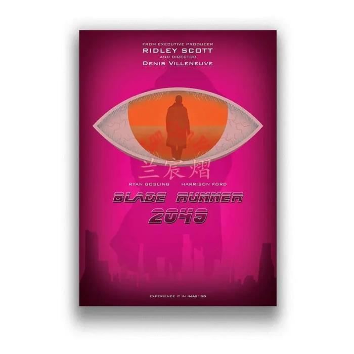Poster Sur Toile « Runner 2049 » (Blade Runner) - Décoration Murale 30x45 Cm - Pour Chambre, Salon, Bureau