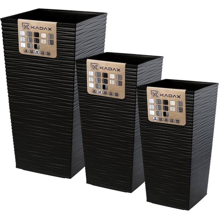 Pot De Fleurs En Polyester 223 X 100 X 32 Cm Noir De Jais Ral 9005