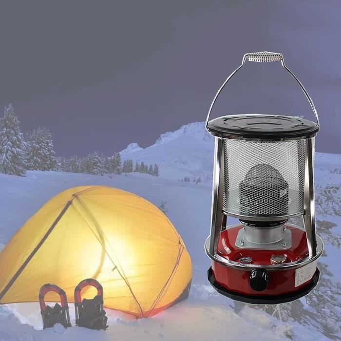 Réchaud à Gaz Camping Portable 3000W - Pliable Avec Boîte Transport - Pour Randonnée, Pique-nique, Trekking - Alliage Aluminium