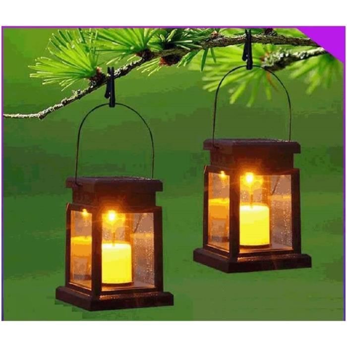 Lanterne Bougie Suspendue Vintage Métal Blanc/Or – Design Ajouré, Pour Jardin, Balcon, Salon, Noël, Mariage, Décoration Élégante