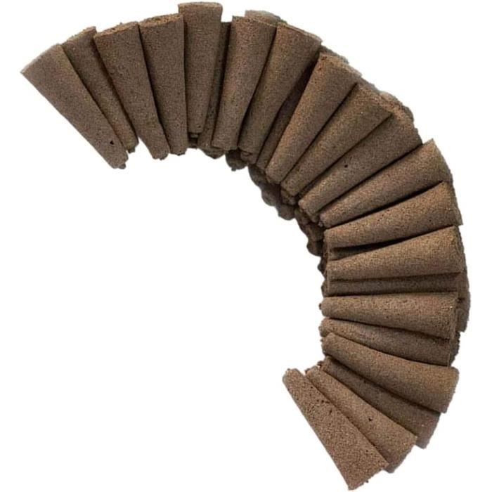 NHP Lot De 20 Éponges De Culture Hydroponiques - Tourbe Pour Semis Légumes, Fleurs, Fraises Et Plantes
