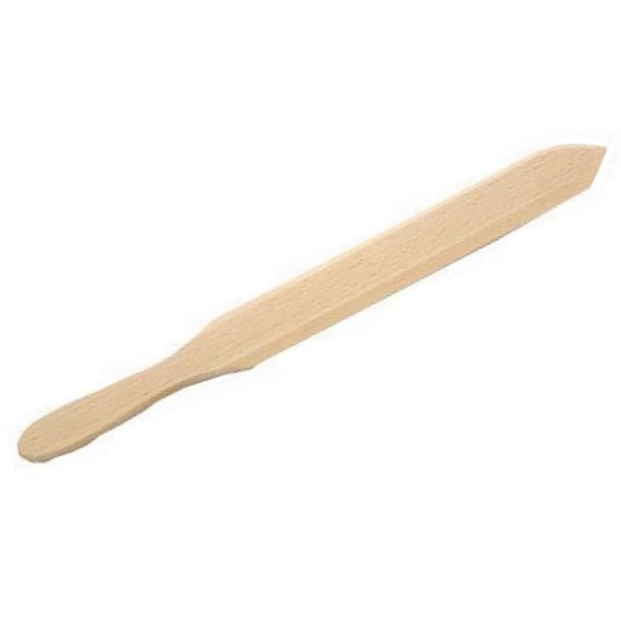 1 Spatule A Crepe Longue Bois 40 Cm Ustensile Cuisine