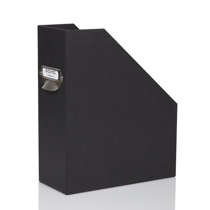 Roessler Papier S O H O Porte Revues A4 Avec Poignee Noir Import Allemagne Fournitures De Bureau Achat Vente Porte Revue Roessler Papier S O H O Cdiscount