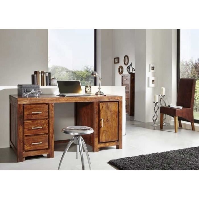 Bureau - Bois massif de palissandre laqué - METRO LIFE #119