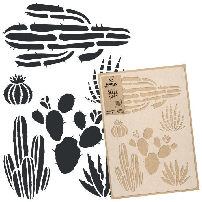 FINGERINSPIRE Pochoir de Peinture de Symboles Amérindiens 30x30 cm Réutilisables pour Symboles Tribaux Modèle de Thème Tribal pour Peinture sur Bois