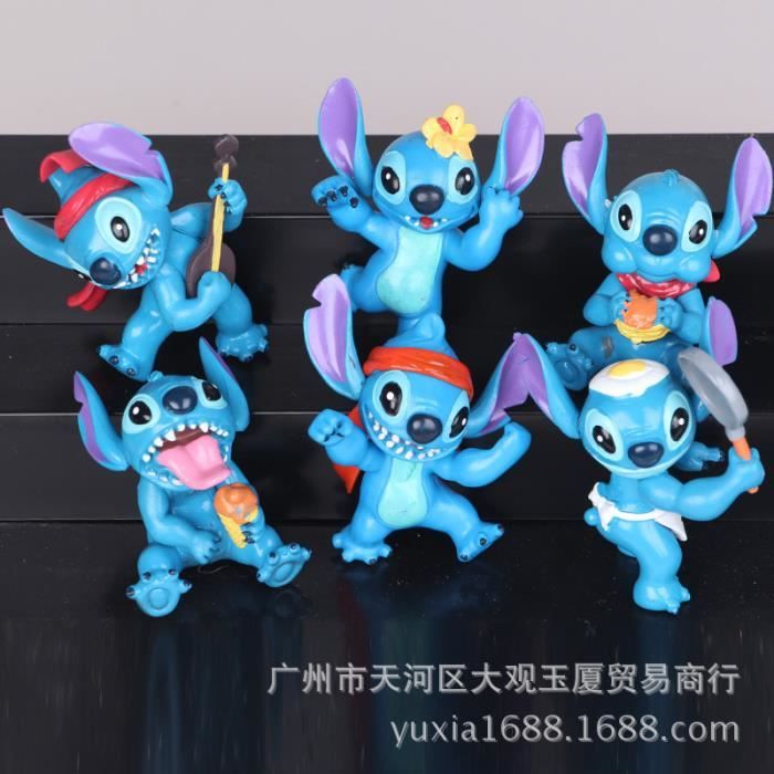 Nouveau Chaud Film Lilo Stitch Serie Le Meme Paragraphe Jouet Poupee Cadeau D Anniversaire Decoration Pendentif 6pcs Achat Vente Poupee Cdiscount