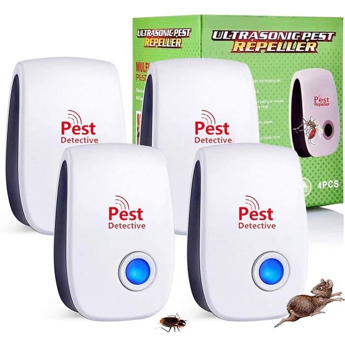 Répulsif Ultrason,Ultrason souris et rat Anti-Rongeurs Insectes,Anti ...