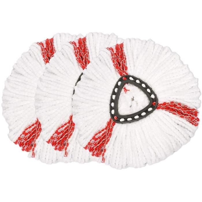 Microfibre Nettoyage Serpillières Vileda Ultra Résistantes - Pack De 3 - Microfibre 30% - Lavable Machine 95°C Microfibre Résistante Odeurs