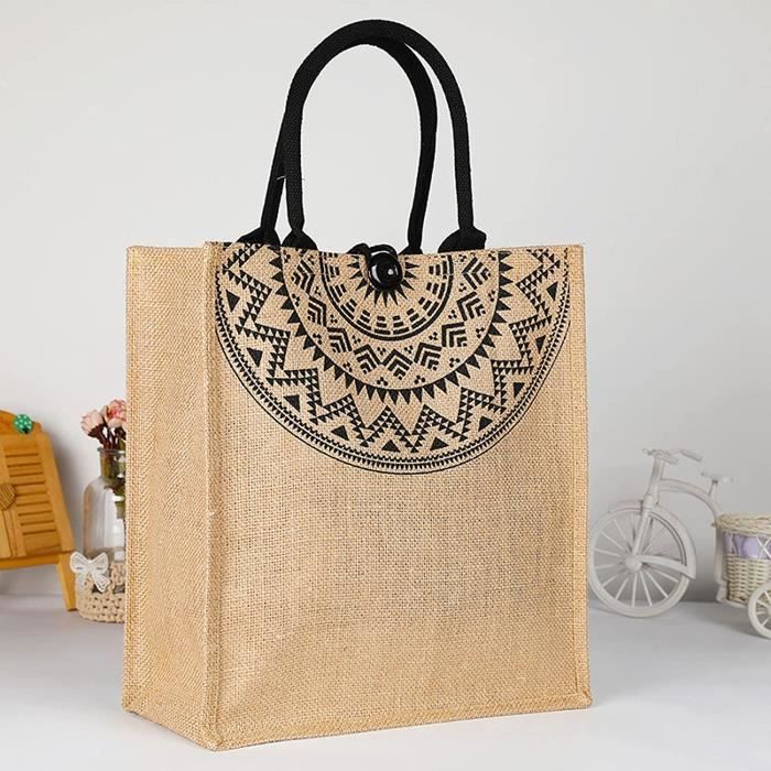 Jeu Sac Course Toile De Jute Sac Cabas Courses Sac En Toile De