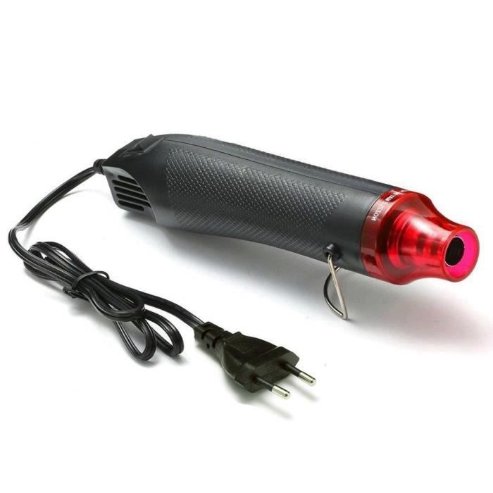 Pistolet a air chaud 2000W Décapeur thermique 3 Vitesses 50°450°C 600° 5 Accessoires Mallette VITO