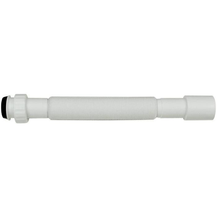 Sanixa GO1000CONPL1 Siphon d/'évier universel en plastique blanc 1 1//4 sur 32//40 mm joint conique siphon cuisine évier salle de bain lavabo écoulement flexible