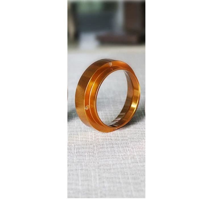 Anneau Doseur Magnétique 51mm Pour Expresso - Aluminium, 8 Aimants - Réduit Les Pertes De Café