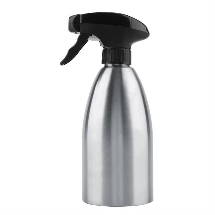 Bouteille Pulvérisateur Pour Huile En Acier Inoxydable - Outil De Cuisine - Argenté - Neuf