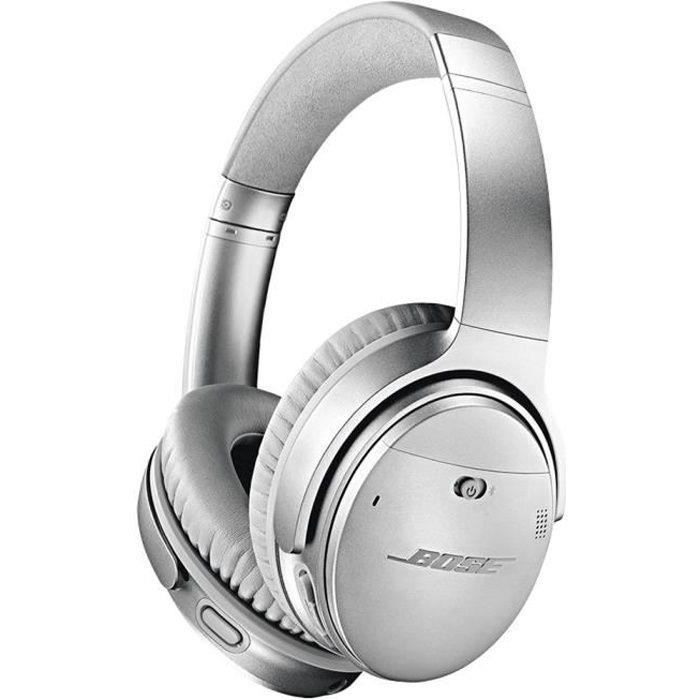Bose QC35 II Wireless Headphones Silver Casque audio Cdiscount TV Son
