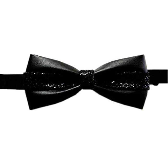 Nœud Papillon à Paillettes Aomig - Réglable Et Pré-noué - Pour Mariage, Soirée, Fête - Homme/ Femme