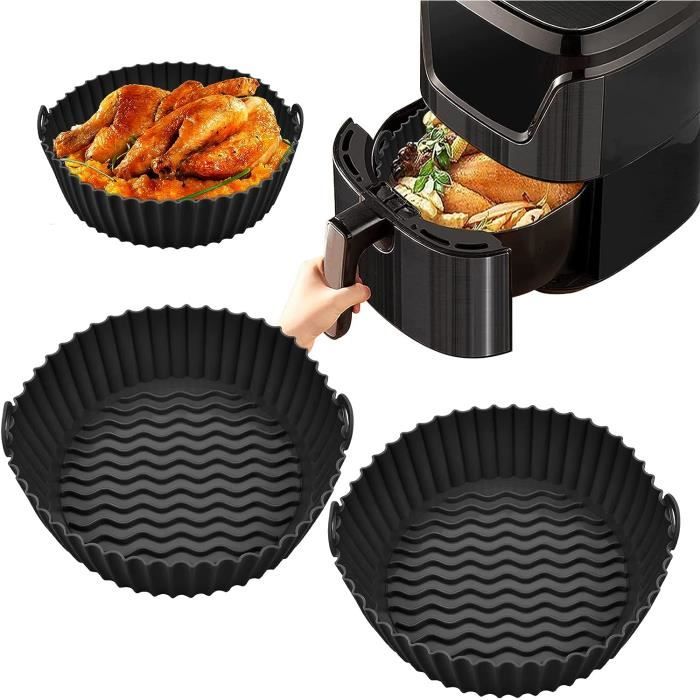 Grille Anti-éclaboussures En Silicone Pour Air Fryer Ninja AF500EU 10,4L – Protection De La Résistance, Facile à Nettoyer