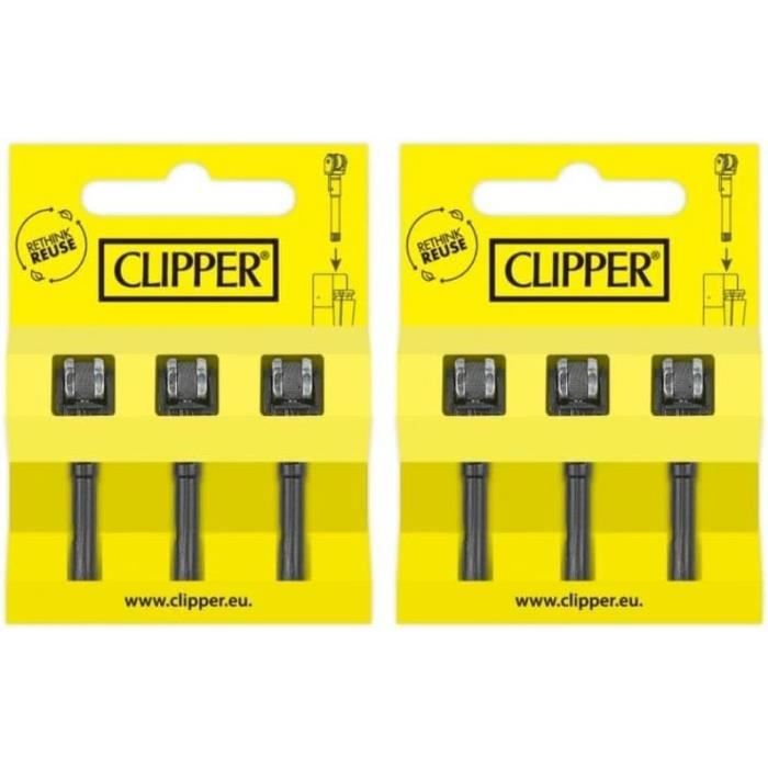 Lot De 4 Briquets Clipper Man 1 Avec Stylo à Bille - Briquets D'origine, Design Unique, Pour Fumeurs Ou Collection