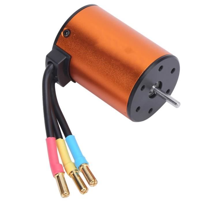 Moteur sans balais 540 1/10 3650 5900 KV 3,175 mm arbre étanche moteur