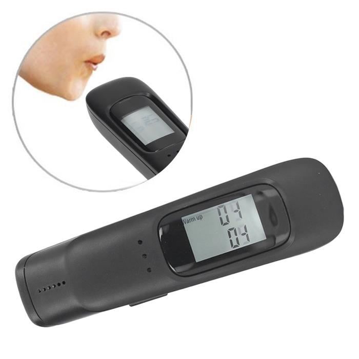 Éthylotest électronique Portable - Détecteur D'alcool Haute Précision - Affichage LCD - Rechargeable USB - Léger Et Fiable
