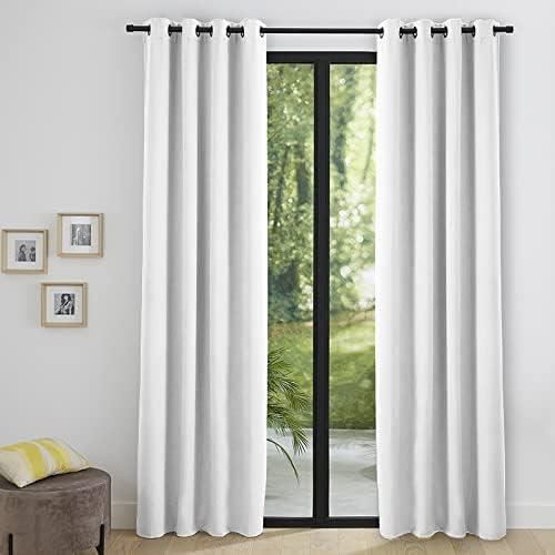 Lot De 2 Rideaux Occultants Rayures Colorées - 140x240 Cm, œillets 4 Cm - Isolant Thermique Et Phonique - Pour Chambre, Salon - 11