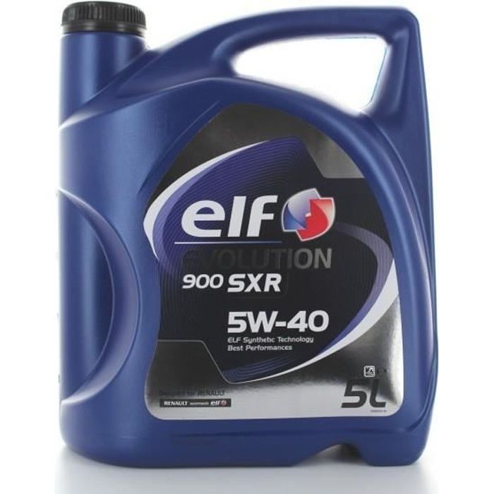 Huile Moteur Elf Evolution 900 SXR 5W40 - Bidon de 1 L