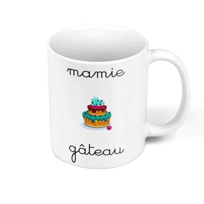 Mug Ceramique Mamie Gateau Grand Mere Douceur Super Mamie Cdiscount Puericulture Eveil Bebe