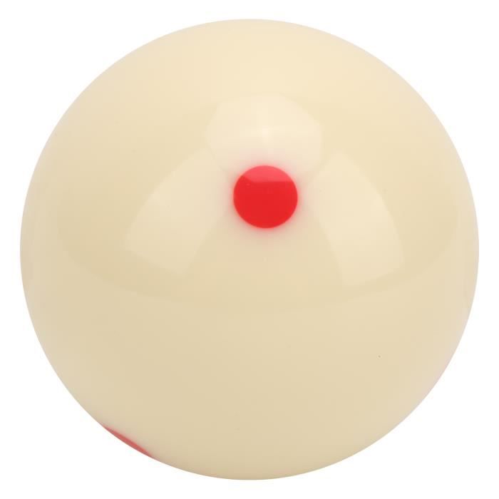 Balle D'entraînement Billard Pro Cup – 6 Points Rouges, 57,2 Mm, Résine Phénolique – Pour Améliorer Votre Visée