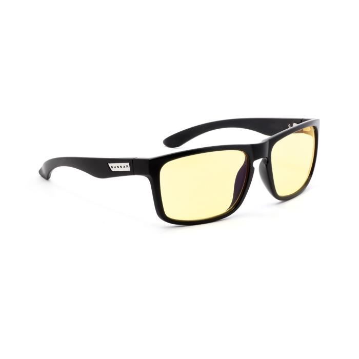 Lunettes gamer - GUNNAR - Intercept - Onyx - Noir - Confort oculaire