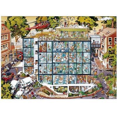Puzzle MERCIER Emergency 2000 pièces - Scène de vie - Adulte - 68 8 x 96 6 cm