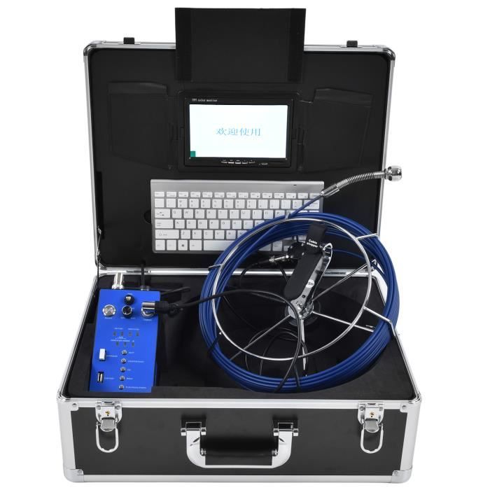 Caméra D'inspection De Tuyaux 5 Mètres HD 1080P - Endoscope étanche IP67 Avec écran 4,3" - Parfait Pour Plombiers Et Bricoleurs