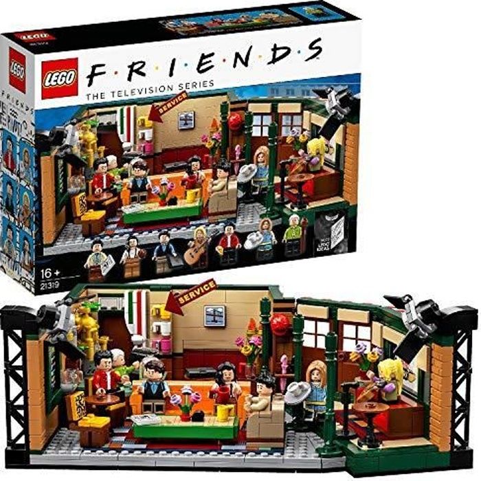 Jeux de Construction - LEGO - Central Perk Ideas 21319 - 7 figurines - Multicolore - Pâte à modeler magique Reconditionné - Lego reconditionné disponible sur Cdiscount Seconde Vie