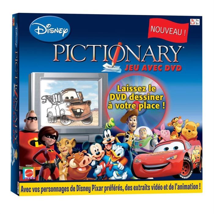PICTIONARY - Disney Classiques - DVD Jeu de société - Enfant Mixte
