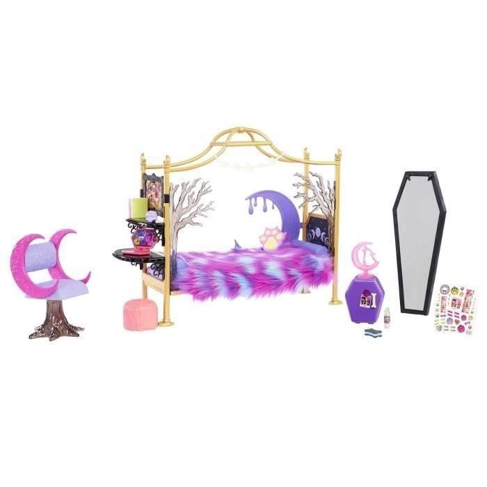 Monster High - La Chambre de Clawdeen Wolf - Poupée - 4 ans et + - MONSTER HIGH - HHK64 - POUPEE MAN